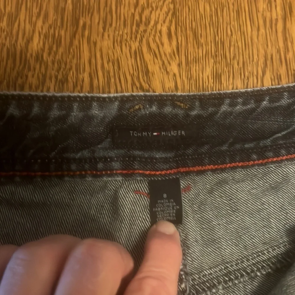 Tommy Hilfiger Denim  Jeans Zip Close Double Button Size 8 - Picture 4 of 6